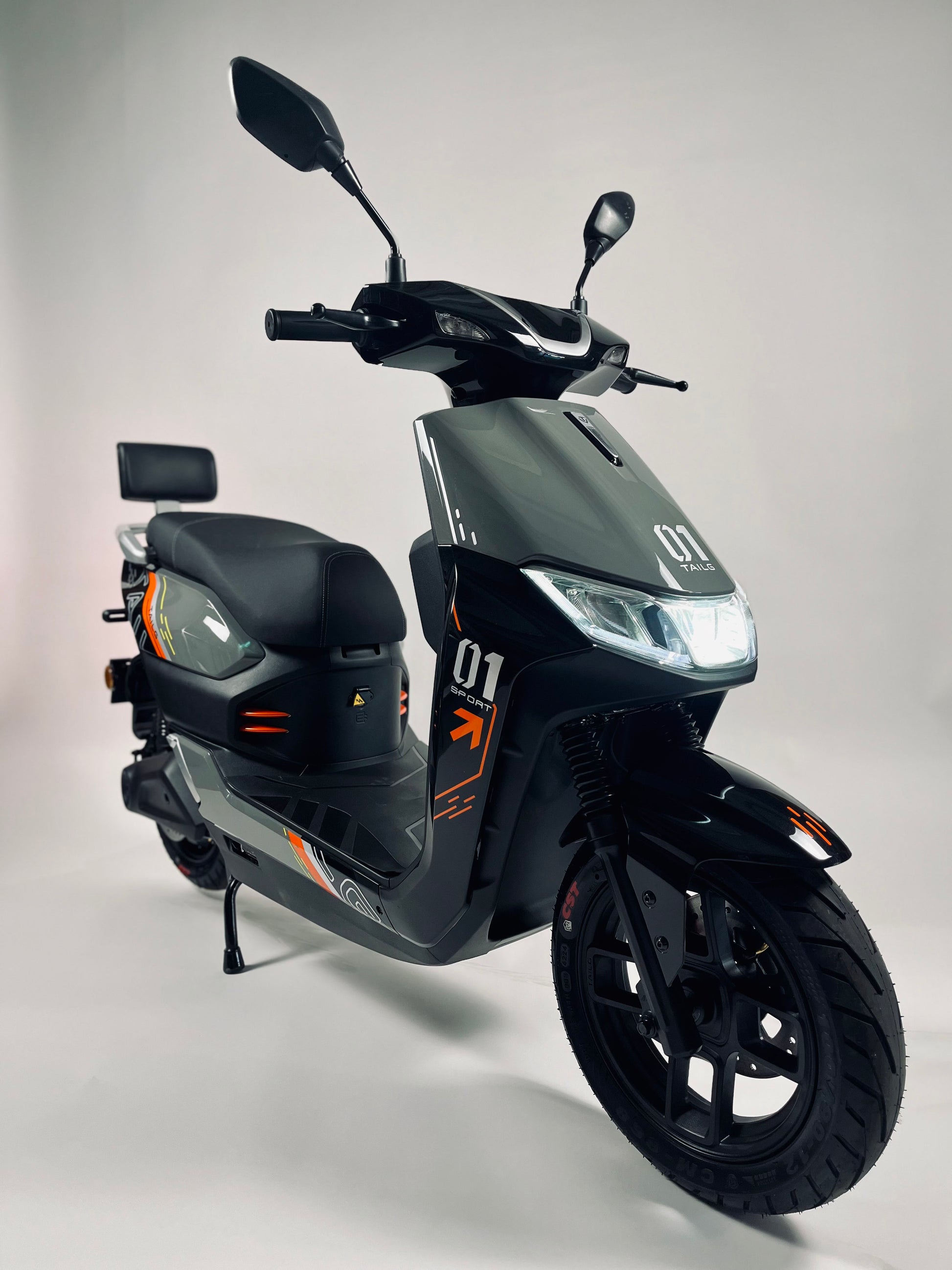 TailG Tiger sportieve elektrische scooter 2000W | Aerodynamisch ontwerp en 90 km bereik